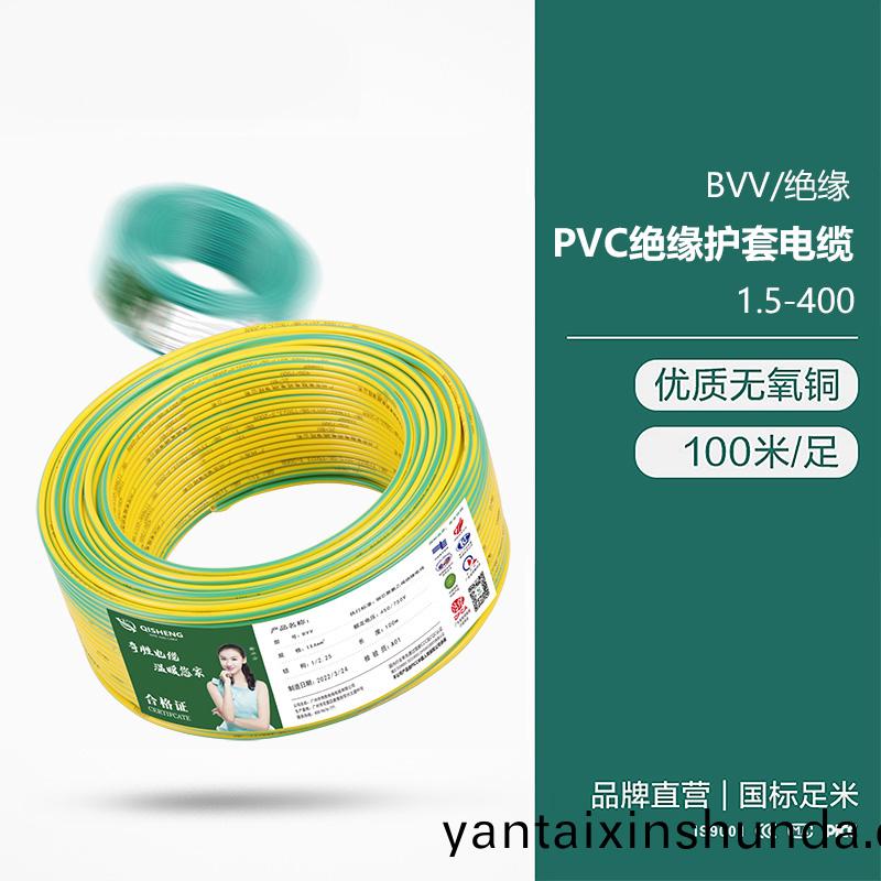 BVV/絕緣 PVC絕緣(yuan)護(hu)套(tao)電(dian)纜1.5-400
