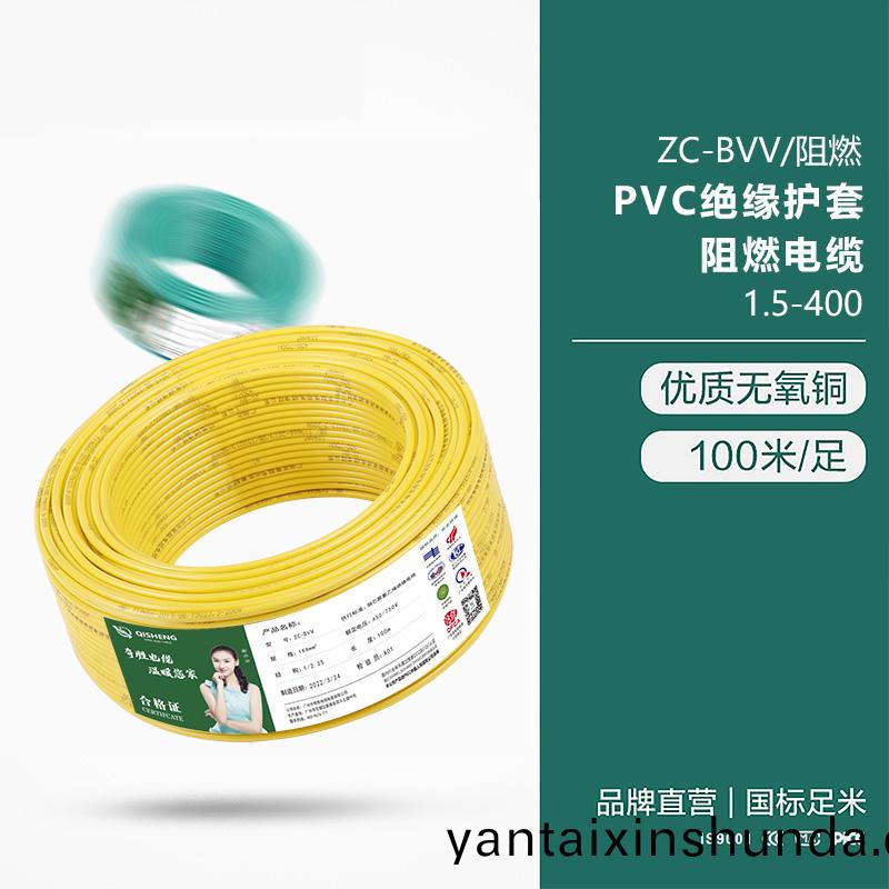 ZC-BVV/阻燃(ran) pvc絕(jue)緣(yuan)護套阻(zu)燃(ran)電纜1.5-400